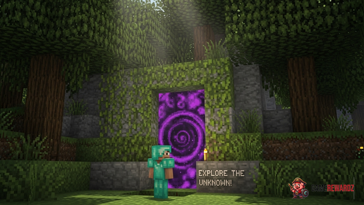 Minecraft&#039;s Hidden Nether Portal – Explore the Unknown!
